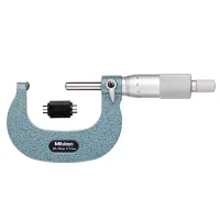 Micrometro Externo para Tubos Batente e Ponta Esferica Graduacao 0,01MM 25 A 50MM Mitutoyo 115216