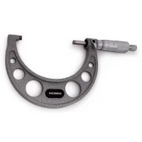 Micrometro Externo com Catraca Graduacao 0,01MM Arco Em Ferro Fundido 75 A 100MM Digimess 110103