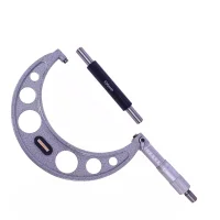 Micrometro Externo com Catraca Graduacao 0,01MM Arco Em Ferro Fundido 100 A 125MM Digimess 110104