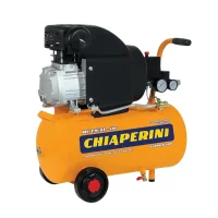 Motocompressor de Ar 2HP 21 Litros 120 Libras com Rodizio 7,6PCM 110V Chiaperini MC7,6/21L