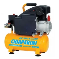 Motocompressor de Ar 2HP 50 Litros 120 Libras com Rodizio 8,5PCM 220V Chiaperini MC8,5/50L