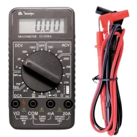 Multimetro Digital 750V AC 1000V DC CAT.II 300V 20A-20M OHMS Minipa ET-2030A