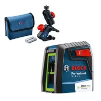 Nivel a Laser de 2 Linhas Verdes Automatico 12M Bosch GLL 2-12 G