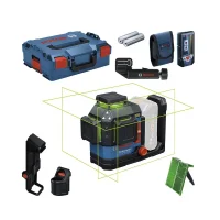 Nivel a Laser de 3 Linhas Verdes Automatico com Maleta e Acessorios 120M Bosch GLL18V 120-33CG