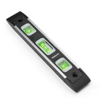 Nivel de Aluminio Base Magnetica 3 Bolhas 9" Robust S36680627