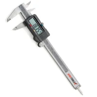 Paquimetro Digital Digitos Grandes Resolucao 0,01MM-0.0005" 150MM-6" Kingtools 502150BL