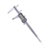 Paquimetro Digital Digitos Grandes Resolucao 0,01MM-.0005" 200MM-8" Kingtools 502200BL