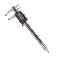 Paquimetro Digital Digitos Grandes Resolucao 0,01MM-.0005" 300MM-12" Kingtools 502300BL