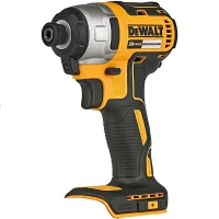 Parafusadeira de Impacto a Bateria 20V Max 205NM Brushless Sem Carregador e Bateria 1/4" Dewalt DCF887B-B3