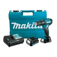 Parafusadeira Furadeira Impacto Bateria 12V Com Maleta Carregador e 2 Baterias 1,5AH 3/8" Bivolt Makita HP333DWYE