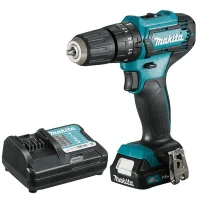 Parafusadeira Furadeira Impacto Bateria 12V Com Carregador e 1 Bateria 1,5AH 3/8" Bivolt Makita HP333DWYX3