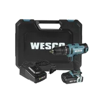 Parafusadeira Furadeira Impacto Bateria 18V Com Maleta Carregador e 1 Bateria 2AH 1/2" Bivolt Wesco WS2425K