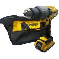 Parafusadeira Furadeira Impacto Bateria 20V Max Brushless com Bolsa Carregador e 1 Bateria 2AH 1/2" Bivolt Dewalt DCD7781D1-BR