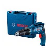Parafusadeira para Drywall Velocidade Variavel e Reversivel com Maleta 1/4" 220V 650W Bosch GTB 650