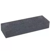 Pedra de Afiar Retangular Dupla Face Grosso e Fino 150X50X25MM Carborundum 109N