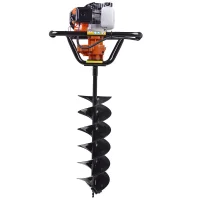 Perfurador de Solo a Gasolina Com Broca 200MM 51,7CC Lynus PSL-517