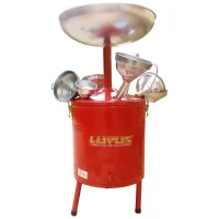 Pingadeira de Oleo com 6 Funis 35L Lupus 9002