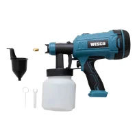 Pistola de Pintura a Bateria 18V Sem Carregador e Bateria Wesco WS2342.9