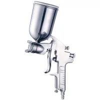 Pistola de Pintura Gravidade Alta Producao Caneca de Aluminio 350ML 1,5MM Chiaperini CH GR35