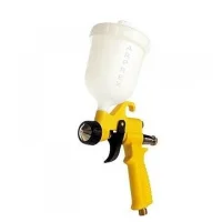 Pistola de Pintura Gravidade Baixa Producao Preta Caneca Plastica 250ML 0,8MM Arprex STYLO STD