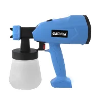 Pistola de Pintura Eletrica Caneca Plastica 700ML 2,6MM 110V 350W Gamma G2823/BR1