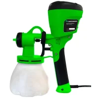 Pistola de Pintura Eletrica Caneca Plastica 1,1ML 110V 385W Carbografite 012664012