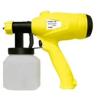 Pistola de Pintura Eletrica Mega Spray Caneca Plastica 800ML 2,5MM 110V 350W Ferrari MS-350