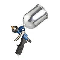 Pistola de Pintura Gravidade Alta Densidade Alta Producao Caneca de Aluminio 850ML 2,5MM Arprex 12X