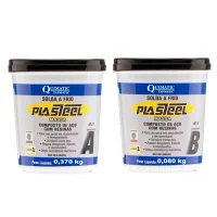 Plasteel Massa 4:1 Solda a Frio para Reparos Gerais 370G+80G Quimatic PQ1