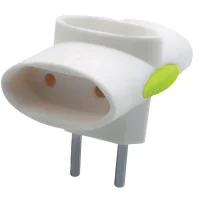 Plug Adaptador 3 Saidas "t" 2 Pinos 10A Daneva/Legrand 1511