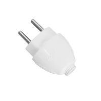 Plug Macho Reto 2 Pinos 10A Daneva/Legrand DN1593