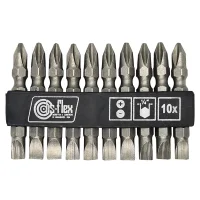 Ponta Dupla Fenda e Phillips Magnetica 1/4X5XN2 Disflex 52007