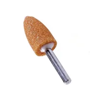 Ponta Montada Conica Oxido de Aluminio Para Micro Retifica 3/8" Dremel 952