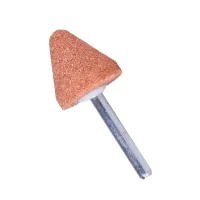 Ponta Montada Conica Oxido de Aluminio Para Micro Retifica 5/8" Dremel 941