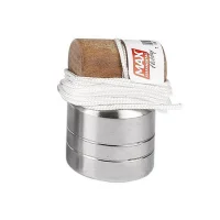 Prumo de Face Em Aco 400G Max 80555