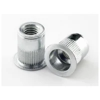 Rebite de Aco com Rosca Cabeca Plana Pacote com 100 Pecas 10MM Orbrasil RM10P35S