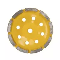 Rebolo Diamantado Tipo Prato Segmentado USO Em Esmerilhadeira Rosca M14 4.1/2"X14MM Starrett DDD115-S