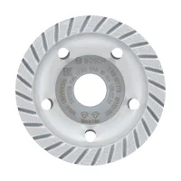 Rebolo Diamantado Tipo Prato Turbo Universal USO Em Esmerilhadeira 4"X22MM Bosch 2608601778