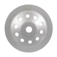 Rebolo Diamantado Tipo Prato USO Em Esmerilhadeira Rosca M14 7"X14MM Graff 5730006