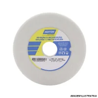 Rebolo Reto Ferro Branco Para Afiacao de Ferramentas 10X1X3" Norton FE38A60K