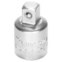 Reducao para Soquete Quadrado Femea 1/2" Macho 3/8" CRV 1/2X3/8" Tramontina Pro 44848/101