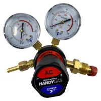 Regulador de Pressao Acetileno Simples Estagio - Linha Media para Solda e Corte Condor/Esab HANDYGAS 1,5