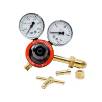Regulador de Pressao Acetileno Simples Estagio - Linha Media para Solda e Corte Fox RF2