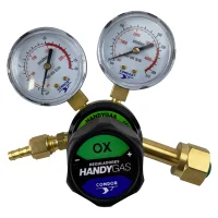 Regulador de Pressao Oxigenio Simples Estagio - Linha Media para Solda e Corte Condor/Esab HANDYGAS 10OX