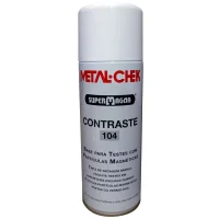 Tinta de Contraste Branca Supermagna Para Ensaios por Particulas Magneticas 317G Metal-Chek 104