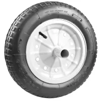 Roda Completa para Carrinho Mao ARO Pneu e Camara 3,25X8" Fercar ARO11