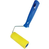 Rolo de Espuma Amarela com Suporte 90MM Tigre 1341