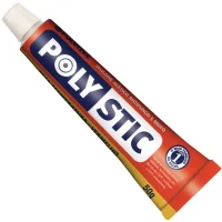 Silicone Acetico Vermelho Alta Temperatura Polystic 50G Pulvitec ZE001