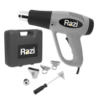 Soprador Termico Com Maleta e 5 Cessorios 350-550 GR 220V 2000W Razi 21147