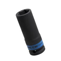 Soquete de Impacto Extralongo Encaixe 1/2" 1/2X19MM King Tony 443519M